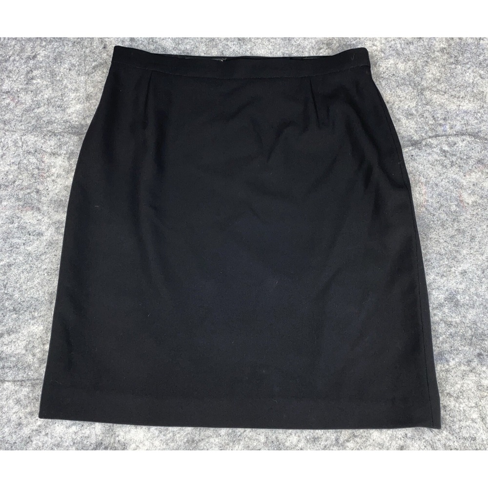 ESCADA by Margaretha Ley Womens Size 6 EU 42 Skirt Wrap Pencil 100% Wool Lined